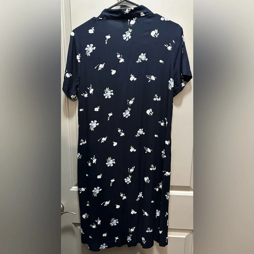 Dressing Clio Size M Rayon Shirt Dress EUC - Picture 2 of 5